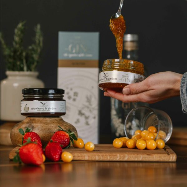 Gin Jam with Gooseberry, 200g - Image 2
