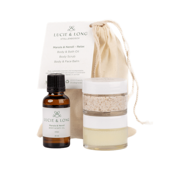 Lucie & Long - Marula & Neroli Relax Kit